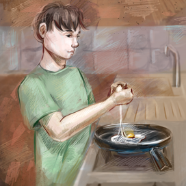 Повседневное утро