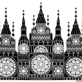 Абстрактный замок