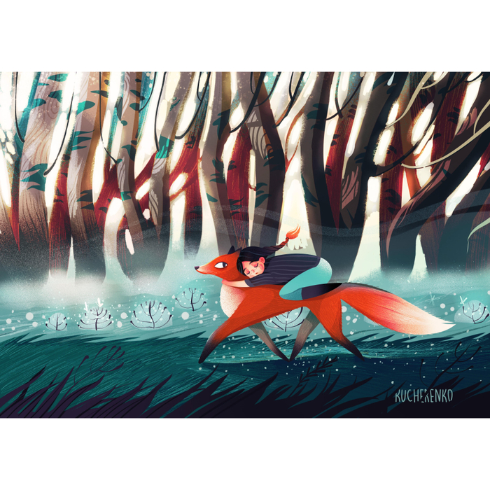 Лесная лиса