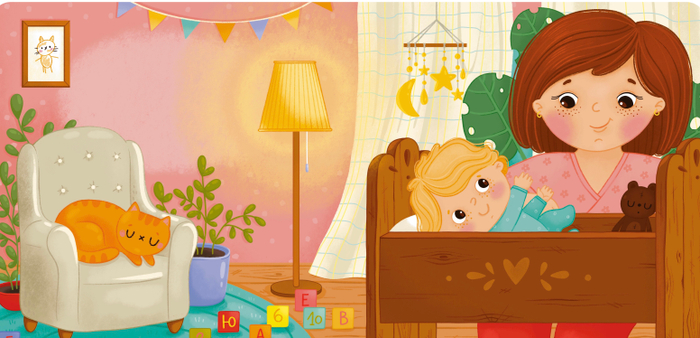 Мама с малышом