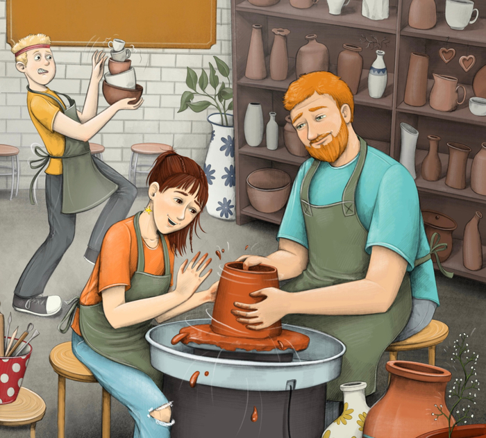 Иллюстрация для журнала "Шрумдирум"