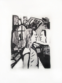 Серия литографий "Я и мои друзья"