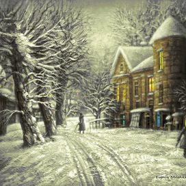 Снежный вечер  (Дом Дюрингера)