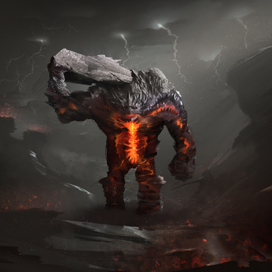 пепельный голем