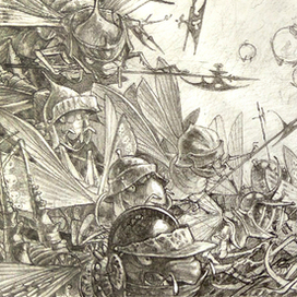 Саранча нападает...