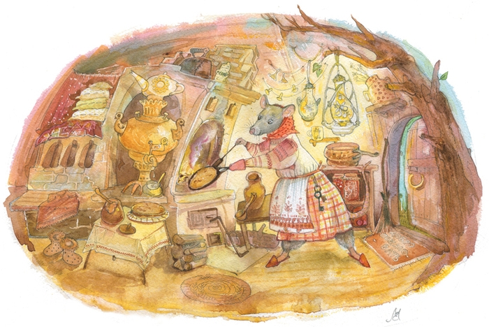 Полынная сказка в три блина длиной