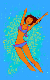 Море возле дома моей бабушки