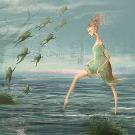 я гуляла по болоту...