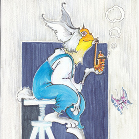 Сижу, курю...