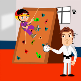 Иллюстрация к книге "A True Ninja Loves Tidiness".