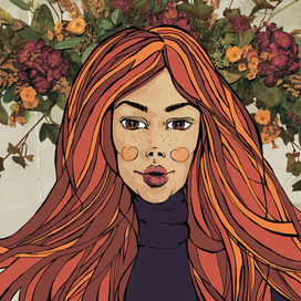 Осенняя барышня