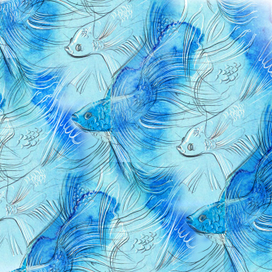 Рыбки. Паттерн.