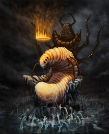 Червь в короне из огня