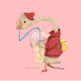 Привет от гуся 