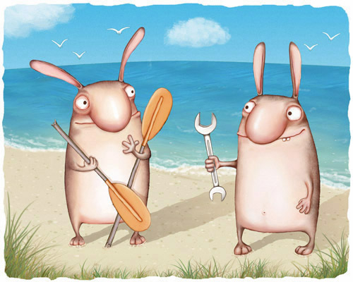 Зайцы-каякеры - 4