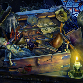 Старый сундук на чердаке