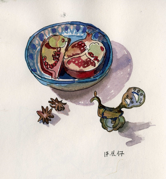 Узбекская тарелка