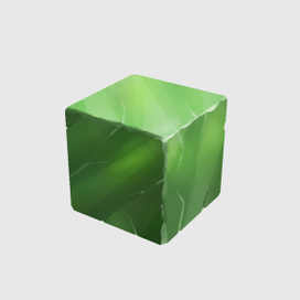 Куб из кристалла