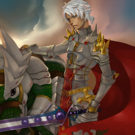 Ragnarok Online Rune Knight with ferus