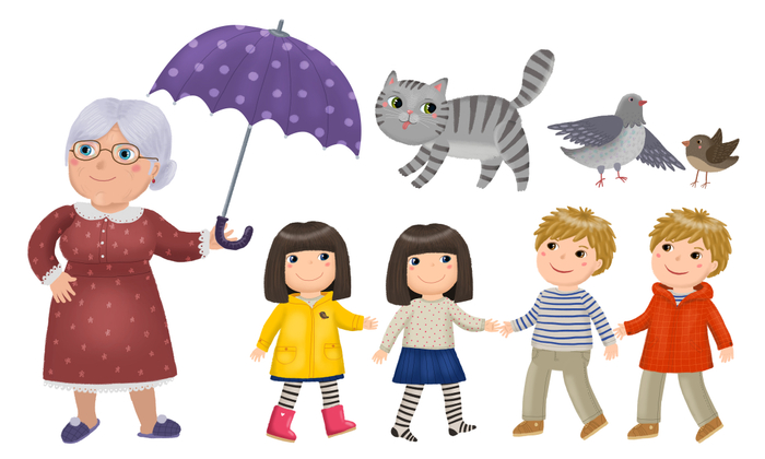 Персонажи для анимации