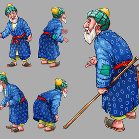 Старик персонаж