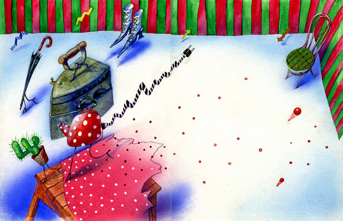 Cапоги за утюгами....