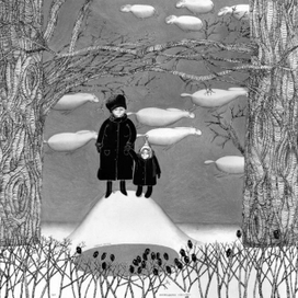 Няня. На прогулке