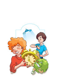 персонажи для учебника по "Организации Времени"