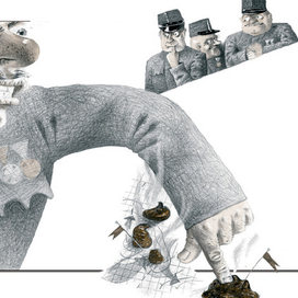 иллюстрация к "Похождениям бравого солдата Швейка"