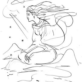 Деметра оплакивает исчезновение Персефоны