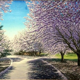 Сад сакуры.