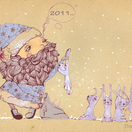 новогодняя открытка