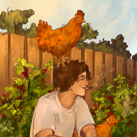 Как-то в курятнике