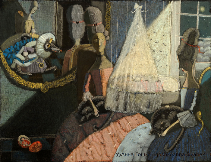 иллюстрация к книге А.Гофмана "Щелкунчик и Мышиный король"