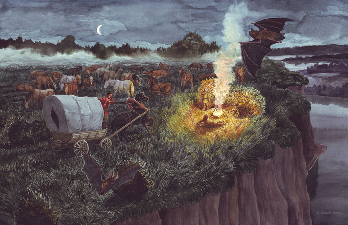 Ночное. Цыган.