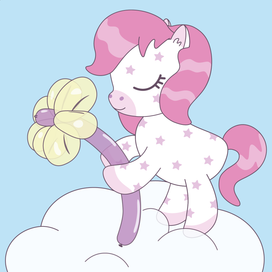 нежная пони Звездочка