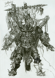 Эскиз к модели. Магнус Фрай.