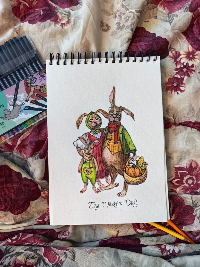 Заячья семья