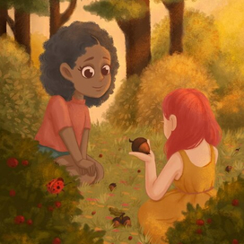 Meeting in the magic forest