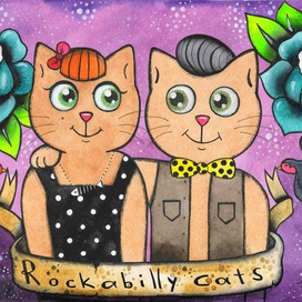 Rockabilly cats