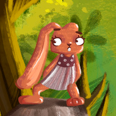 Лисик и зайка