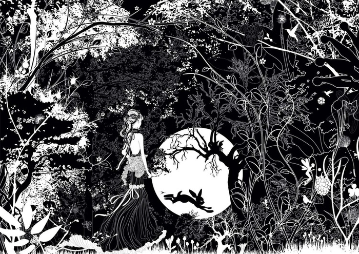 Princess In A Wood for ROUGE BUNNY ROUGE