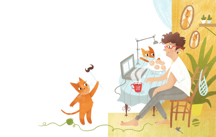 Веселые котята