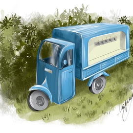 Фургон с мороженым