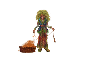 Кикимора.Анимация.  Запутанка.