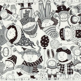 зимние дети)