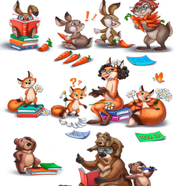 Персонажи для обложек