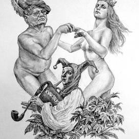  Новый европейский волынщик с ремейком старой мелодии на Великом Балу Сатаны