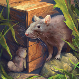 Иллюстрация к сказке Т. Эдел “ Приключения кота Батона”