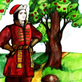 Добрый молодец из русской сказки